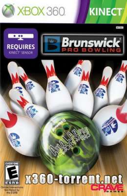 Brunswick Pro Bowling Xbox 360 Kinect