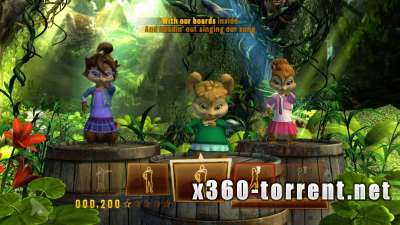 Alvin and the Chipmunks: Chipwrecked Xbox 360 Kinect