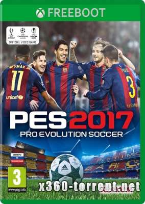 PES 2017 / Pro Evolution Soccer 2017 /  2017 (FreeBoot) (RUS) Xbox 360