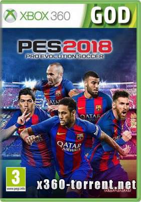 PES 2018 / Pro Evolution Soccer 2018 /  2018 (FreeBoot) (RUS) Xbox 360